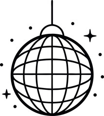disco ball vector