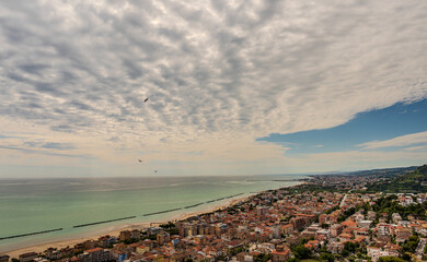 Grottammare, Marche. Spectacular glimpses, views and summer panoramas.