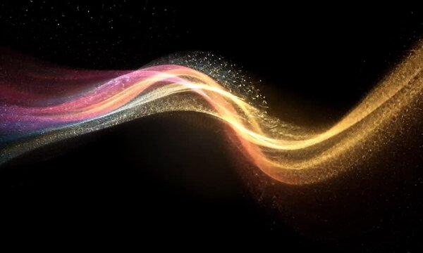 Abstract sparkling glitter background animation video loop for motion graphics and vj loops use