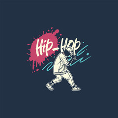 Graffiti Style Street Art T-shirt Vector