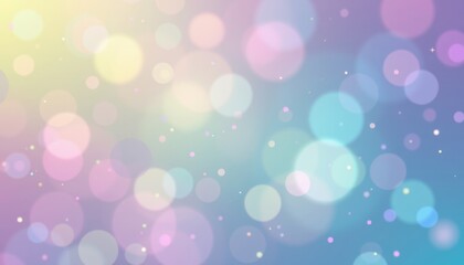 Obraz premium smooth pastel blend background with blue, purple, and green hues blending seamlessly, creating a silky, bokeh pastel blur