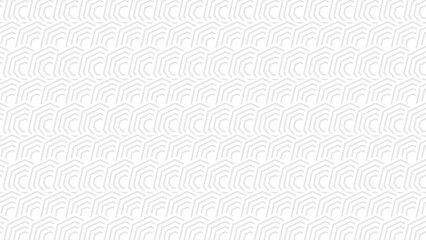 Abstract geometric pattern with stripes, lines. Seamless background. White and grey ornament. Simple lattice graphic design