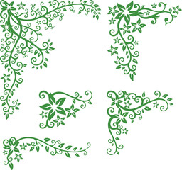 Beautiful flower art and mandala vector design