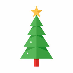 Fototapeta premium christmas tree vector