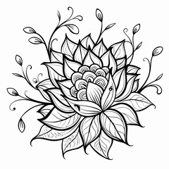 abstract floral background