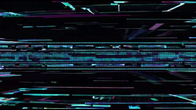 fiber optics background with many light spots