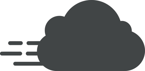 Windy Weather Icon: Strong Wind & Atmospheric Conditions

