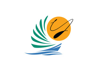 Discover our travel agency logo vector, designed to symbolize adventure and relaxation. Featuring a vibrant, inspiring design, perfect for vacation planners, travel consultants, and tourism services y