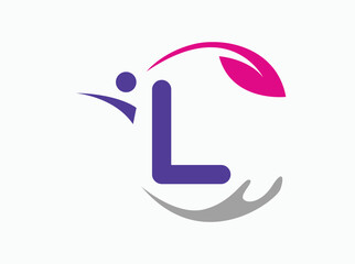 Health logo vector with a sleek, soothing design. Highlights your commitment to patient care and well-being. Perfect for medical practices, health organizations, l