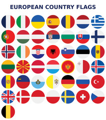 European Country Flags