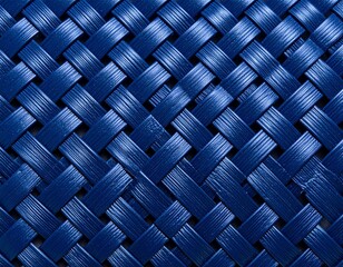 Intricate Navy Woven Texture