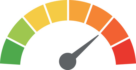 Performance Gauge Meter - Speed, Progress & Risk Indicator