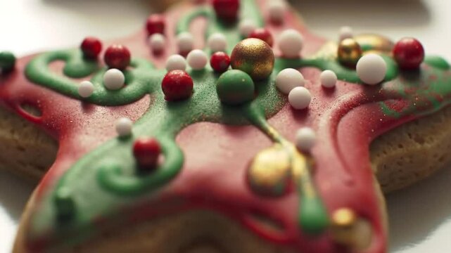 Create Beautiful Decorated Cookies With Festive Designs for Holiday Celebrations in June Generative AI