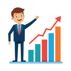 graph-going-up-with-businessman-pointing-at-it--is.eps