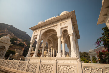 Sawai Madho Singh II&rsquo;s tomb in Jaipur, Rajasthan, India