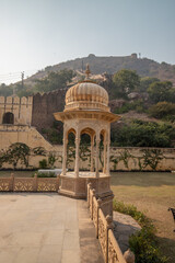 Sawai Madho Singh II&rsquo;s tomb in Jaipur, Rajasthan, India