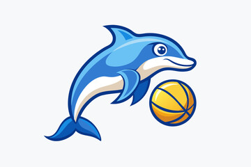 dolphin with ball