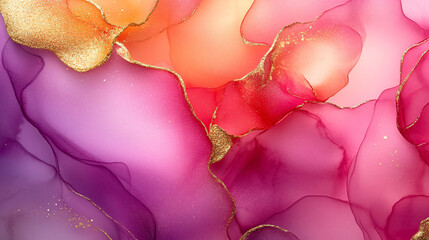 Fluid abstract art composition digital artwork colorful palette creative space aerial perspective modern design