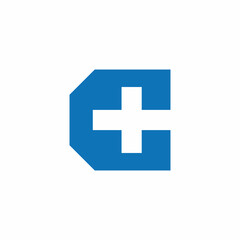 Letter C Plus Logo