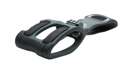 Smart hand grip trainer with tension sensor, Transparent background, PNG file