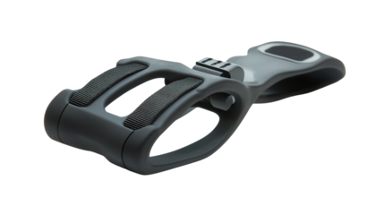 Smart hand grip trainer with tension sensor, Transparent background, PNG file