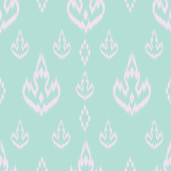 Seamless vector hand drawn pattern of blossoms and fresh branches. Floral contour background for textile or book covers, design, graphic art, printing and hobby, invitation
