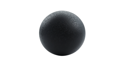 Smart shot put tracker ball Transparent background, PNG file