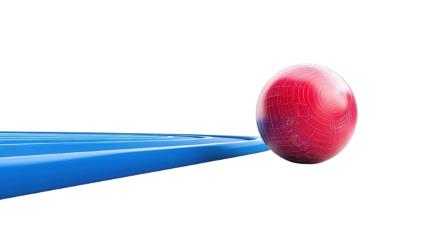 Smart shot put tracker ball Transparent background, PNG file - Powered by Adobe