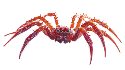 Sea spider deep-sea variant, Transparent background, PNG file