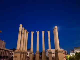 Roman temple of Cordoba, spectacular Roman art