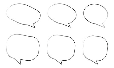 Speech bubble icon for comic book. Call cloud cartoon vector illustration. Cartoon word bubble for comic book.