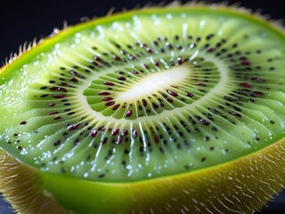 close up of kiwi