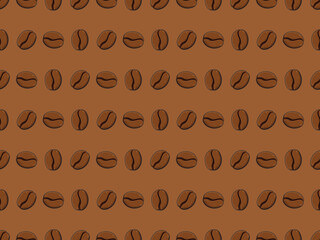 coffee beans flat element pattern abstract food hot cafe cartoon ornament print drink wallpaper cup