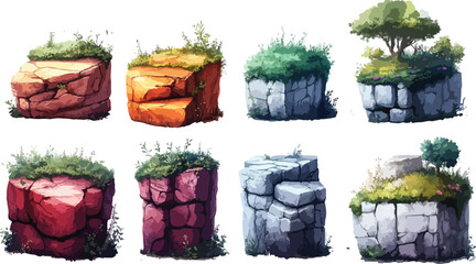  Floating Forest Terrain.