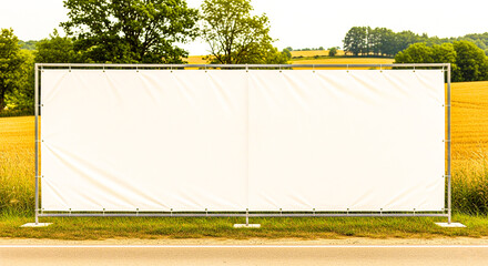 billboard on the road