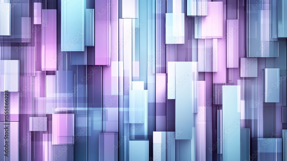 Poster abstract background with vibrant squares and dynamic lines, a modern art composition for design