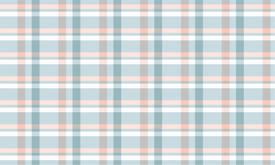 Soft Pastel Plaid Fabric Texture