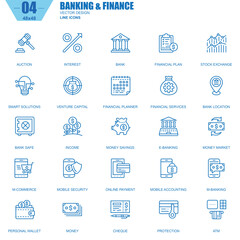 Flat Icons – Minimal Vector Set with Modern  Theme