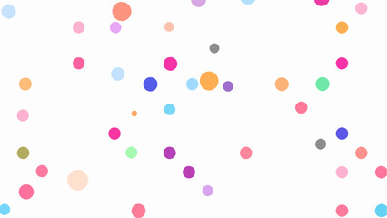 seamless easter pattern, Colorful Random Circles Seamless Pattern background Vector	