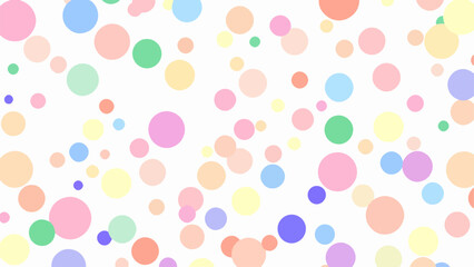 Color polka dots background, color polka dots