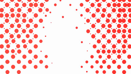 red dots background
