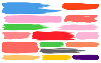 watercolor brush strokes