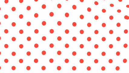 seamless pattern with red hearts