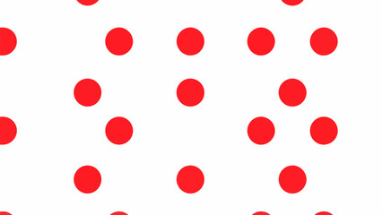 Red polka dot background white background, Vintage red polka dot background