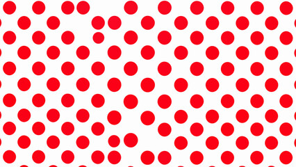 red polka dots background