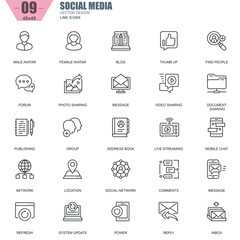 Flat Icons – Minimal Vector Set with Modern  Theme