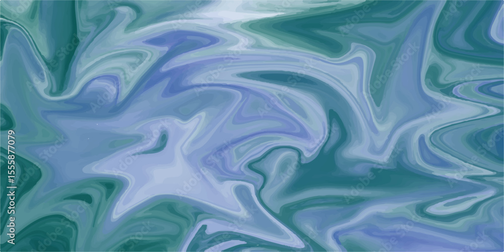 Poster green abstract distorted texture in the shape of water waves.featuring intricate wave patterns that 