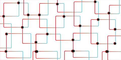 Abstract minimalist colorful and white geometric pattern with squares and diagonal lines. Abstract white background with texture pattern, layered geometric triangle shapes,