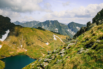 The Carpathian Mountains in Romania are a majestic mountain range, rich in wildlife, forests, and breathtaking landscapes.