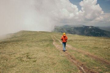 A girl who enjoys the nature of Romania, the Carpathian mountains, and a beautiful landscape.